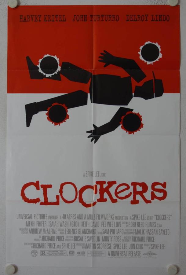 Clockers originales US Onesheet Filmplakat